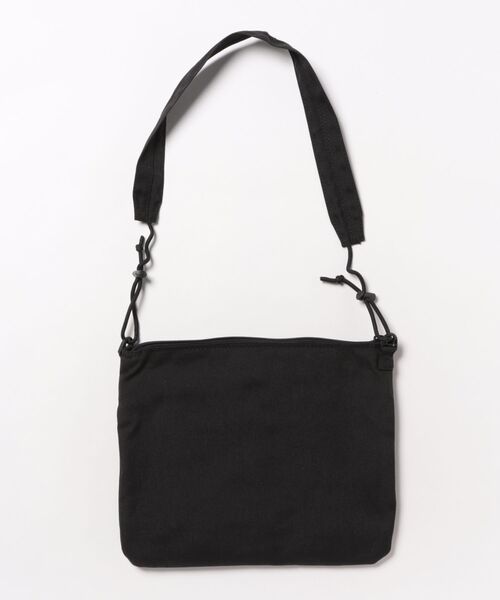 SPINNS（スピンズ）の「ナイロンサコッシュ/２ポケットデザイン（ショルダーバッグ・メンズ・カーキ/ブラック・ONESIZE）」の3枚目の写真