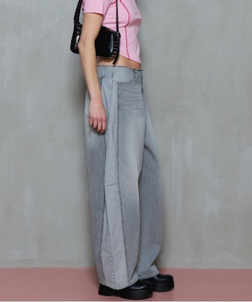 PRE-ORDER】Curve Denim Pants