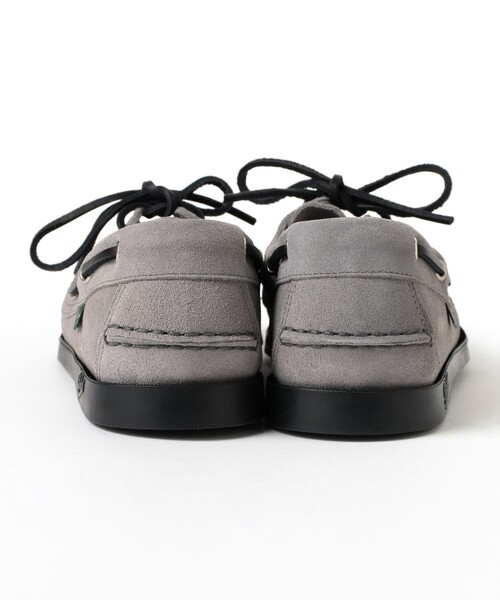 Paraboot（パラブーツ）の「Paraboot / BARTH スエード デッキシューズ（ドレスシューズ・メンズ・グレー・7inch/9.5inch/6.5inch）」の3枚目の写真