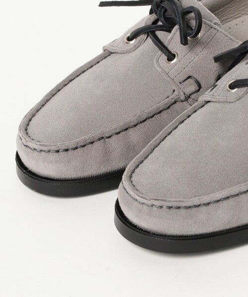 Paraboot（パラブーツ）の「Paraboot / BARTH スエード デッキシューズ（ドレスシューズ・メンズ・グレー・7inch/9.5inch/6.5inch）」の5枚目の写真