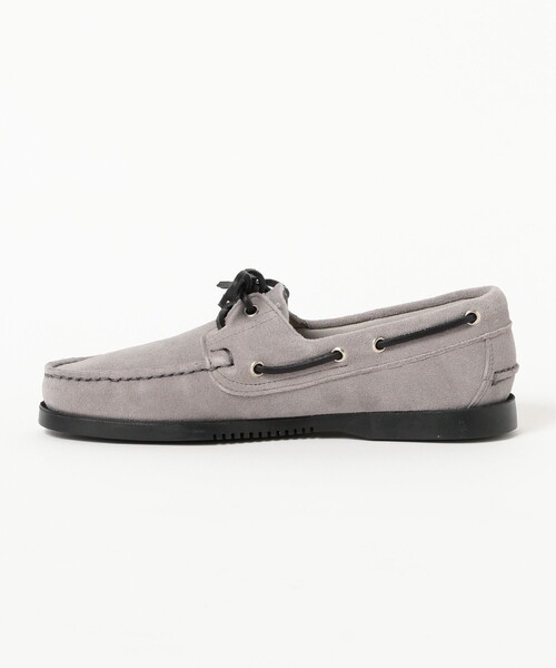 Paraboot（パラブーツ）の「Paraboot / BARTH スエード デッキシューズ（ドレスシューズ・メンズ・グレー・7inch/9.5inch/6.5inch）」の6枚目の写真