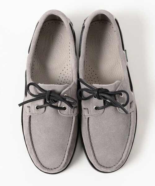 Paraboot（パラブーツ）の「Paraboot / BARTH スエード デッキシューズ（ドレスシューズ・メンズ・グレー・7inch/9.5inch/6.5inch）」の7枚目の写真
