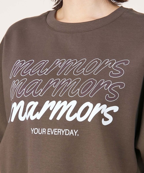 tシャツ 「marmors」ponte logo T-shirt レディース marmors tシャツ 「marmors」ponte logo T-shirt レディース