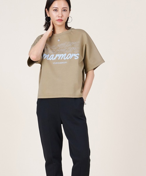 PONTE Tシャツ(新品未使用) セール】【marmors】ponte logo T-shirt（Tシャツ/カットソー