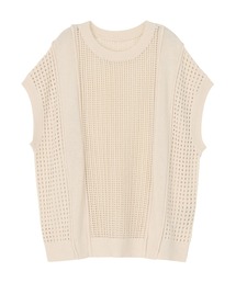 ZUCCa | ラミーコットン / ニットベスト / S(ベスト)