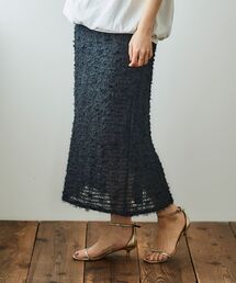 シアーフリンジタイトスカート