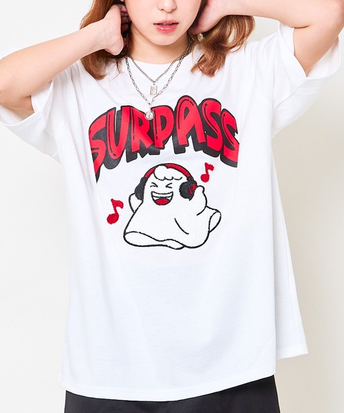 セール】オバケ発泡サガラTシャツ/ルーズTシャツ（Tシャツ