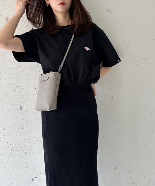 BALL(ボール)の「ワンポイントがかわいい!何枚あっても困らない!お揃いルックにもぴったりな一枚【BALL】ブランドロゴワンポイントワッペンTシャツ(Tシャツ/カットソー・レディース・ネイビー/ホワイト/グレー/ブラック・M/L/LL)」の10枚目の写真