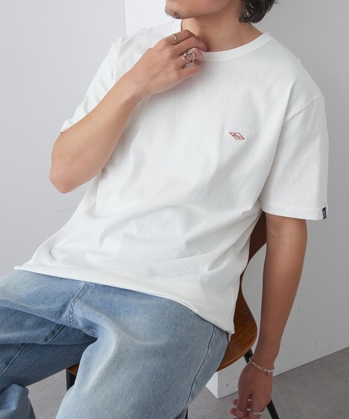 BALL(ボール)の「ワンポイントがかわいい!何枚あっても困らない!お揃いルックにもぴったりな一枚【BALL】ブランドロゴワンポイントワッペンTシャツ(Tシャツ/カットソー・レディース・ネイビー/ホワイト/グレー/ブラック・M/L/LL)」の15枚目の写真