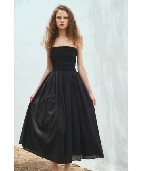 Before Sunset Dress2 シャーリングキャミドレス（ワンピース