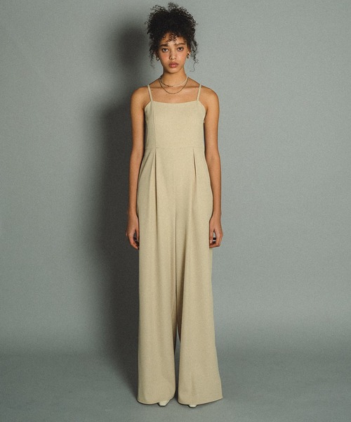 Manish vest setup（パンツドレス）｜et.UNiVER（エトユニベール）の