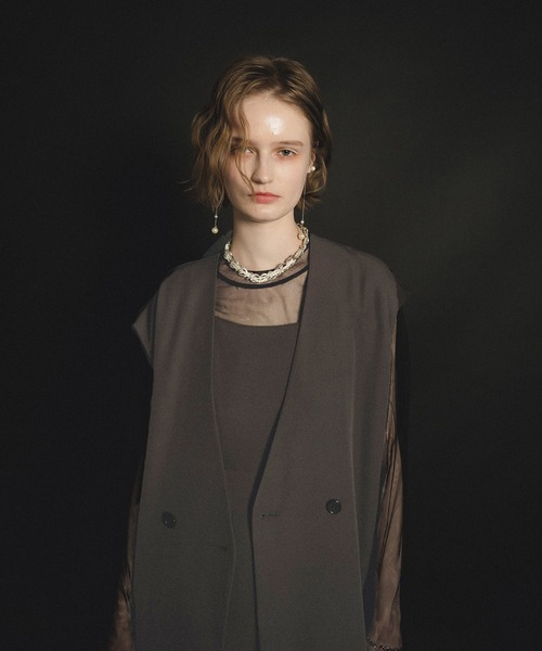 Manish vest setup et.UNIVER パンツドレス　お呼ばれ et.UNiVER パンツドレス Manish vest setup : ZOZOTOWN Yahoo!店