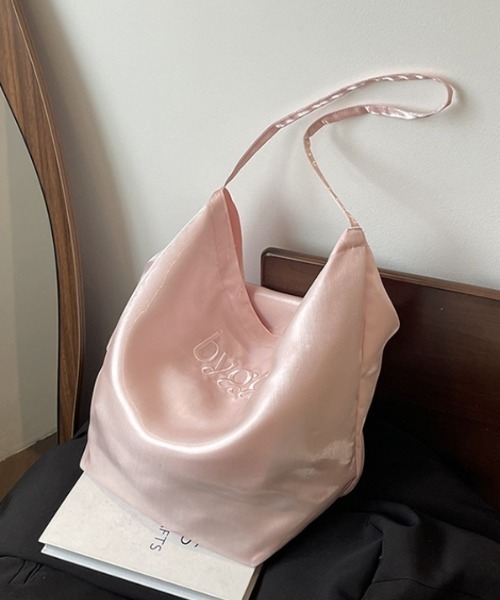 Made in I(メイドインアイ)の「ロゴ刺繍トートバッグ(トートバッグ・レディース・ブルー/ピンク/ブラック・FREE)」の12枚目の写真
