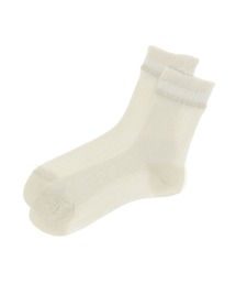 GLOBAL WORK | 抗菌防臭クレープシアーソックス/325545(ソックス/靴下)