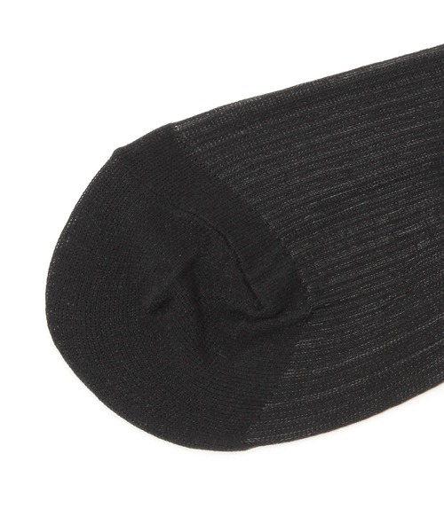 GLOBAL WORK（グローバルワーク）の「抗菌防臭クレープシアーソックス/325545（ソックス/靴下・レディース・パープル/ブラック/ミント/アイボリー/ベージュ・FREE）」の8枚目の写真