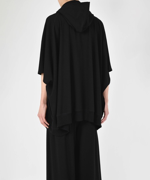 LAD MUSICIAN（ラッドミュージシャン）の「T-CLOTH FRENCH SLEEVE BIG PARKA（パーカー・メンズ・ブラック・44/46/42）」の4枚目の写真