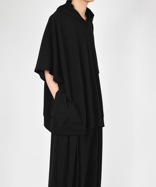 LAD MUSICIAN（ラッドミュージシャン）の「T-CLOTH FRENCH SLEEVE BIG PARKA（パーカー・メンズ・ブラック・44/46/42）」の5枚目の写真