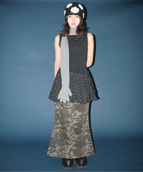 タンクトップ ノースリーブ boat neck peplum tank tops / ボートネックペプラムタンク レディース musubore タンクトップ ノースリーブ boat neck peplum tank