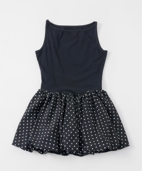 musubore(ムスボレ)の「boat neck peplum tank tops / ボートネックペプラムタンク(タンクトップ・レディース・ブラック/ホワイト・FREE)」の8枚目の写真