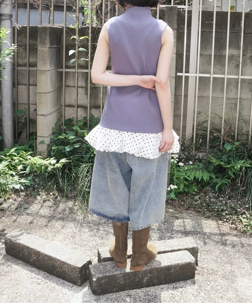 musubore バルーンペプラムタンク musubore（ムスボレ）の「【 select 】balloon pepulum tank
