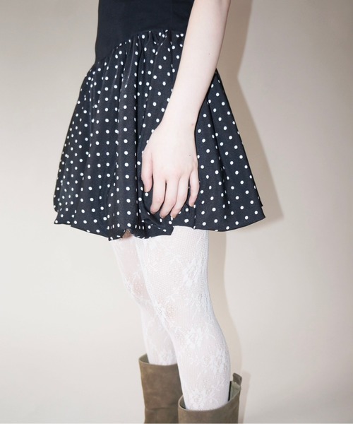 musubore(ムスボレ)の「boat neck peplum tank tops / ボートネックペプラムタンク(タンクトップ・レディース・ブラック/ホワイト・FREE)」の16枚目の写真