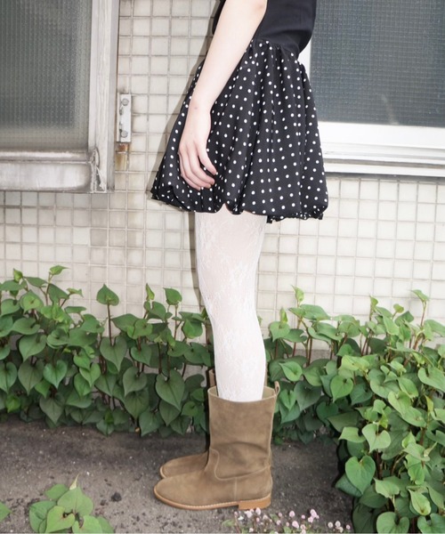 musubore(ムスボレ)の「boat neck peplum tank tops / ボートネックペプラムタンク(タンクトップ・レディース・ブラック/ホワイト・FREE)」の5枚目の写真