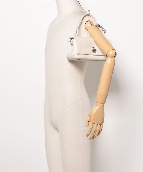 THE MINI DUAL TOP HANDLE/ザ レザー デュアル トップ ハンドル