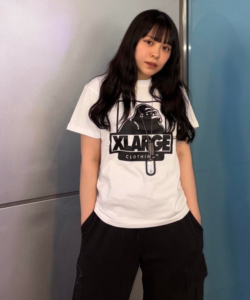 早い者勝ち 大人気 XLARGE OG BOX S/S TEE サイズ展開豊富 WEB限定】OG BOX S/S TEE '展開サイズXS～XXL'（Tシャツ