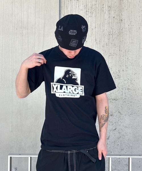 XLARGE☆SQUARE OG S/S TEE Tシャツ OG S/S TEE（Tシャツ/カットソー）｜XLARGE（エクストララージ