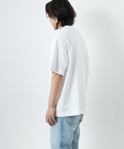 tシャツ 「LACOSTE/ラコステ」 ワニロゴワッペン クルーネックＴシャツ レディース メンズ セール】[LACOSTE/ラコステ] ワニロゴワッペン クルーネックT