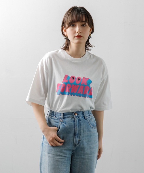 MEN , WOMEN】CAPSULE-T Pontre Look forward Tee（Tシャツ