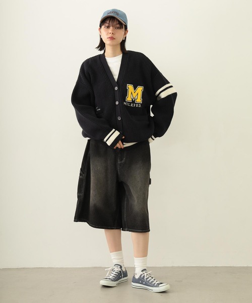 MILKFED.（ミルクフェド）の「LOGO CORDUROY CAP（キャップ・レディース・ブラック/ライトブルー/ピンク・ONE SIZE）」の16枚目の写真