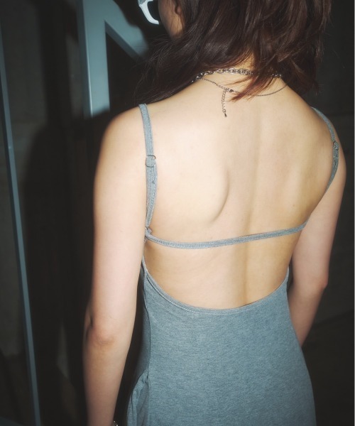 BLONDEY（ブロンディ）の「カップ付きバックオープンワンピース（ワンピース・レディース・レッド/グレー/ブラック・FREE）」の13枚目の写真