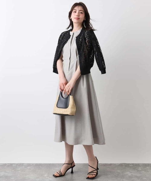 セール】ウエストタックワンピース/洗える/WEB限定（ワンピース