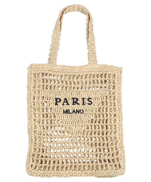 KOBE LETTUCE(コウベレタス)の「ロゴ入り ペーパーバッグ(トートバッグ・レディース・アイボリー/ベージュ・F)」の13枚目の写真