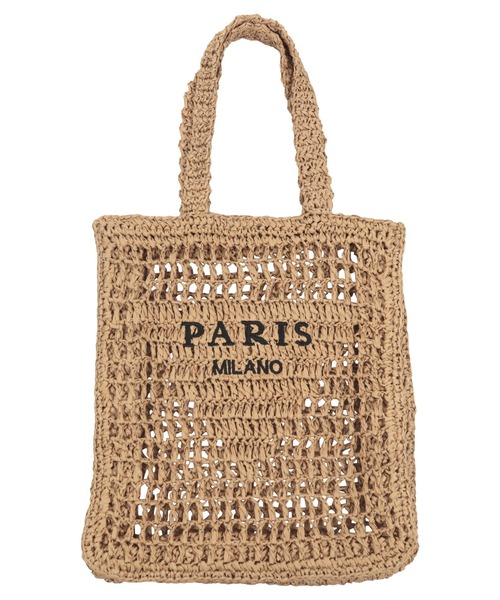 KOBE LETTUCE(コウベレタス)の「ロゴ入り ペーパーバッグ(トートバッグ・レディース・アイボリー/ベージュ・F)」の14枚目の写真