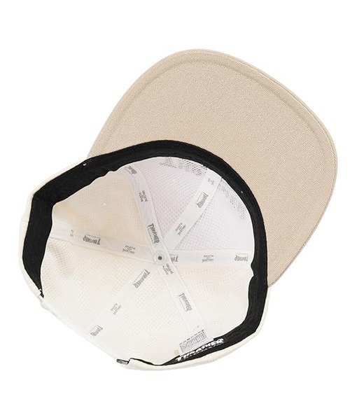 THRASHER/スラッシャー キャップ NEW OVAL オックス平つば 25TH-C07