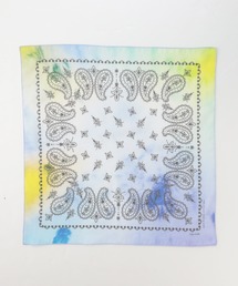 COCO WALK（ココウォーク）の「COCO WALK:ガーゼ大判ハンカチ(タイダイペイズリー)（ハンカチ/ハンドタオル）」