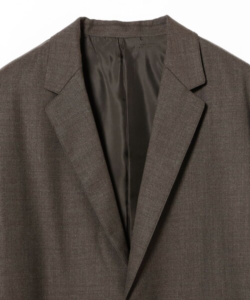 B:MING by BEAMS(ビーミングバイビームス)の「SIMPLE YET / ツイル ライトミルド 1ボタン ジャケット(テーラードジャケット・メンズ・ブラウン・S/M/L/XL)」の7枚目の写真