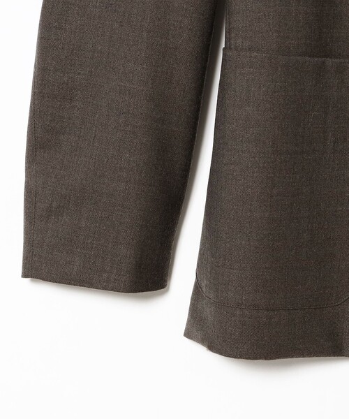 B:MING by BEAMS(ビーミングバイビームス)の「SIMPLE YET / ツイル ライトミルド 1ボタン ジャケット(テーラードジャケット・メンズ・ブラウン・S/M/L/XL)」の8枚目の写真