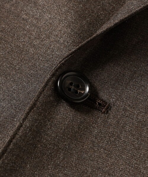 B:MING by BEAMS(ビーミングバイビームス)の「SIMPLE YET / ツイル ライトミルド 1ボタン ジャケット(テーラードジャケット・メンズ・ブラウン・S/M/L/XL)」の11枚目の写真