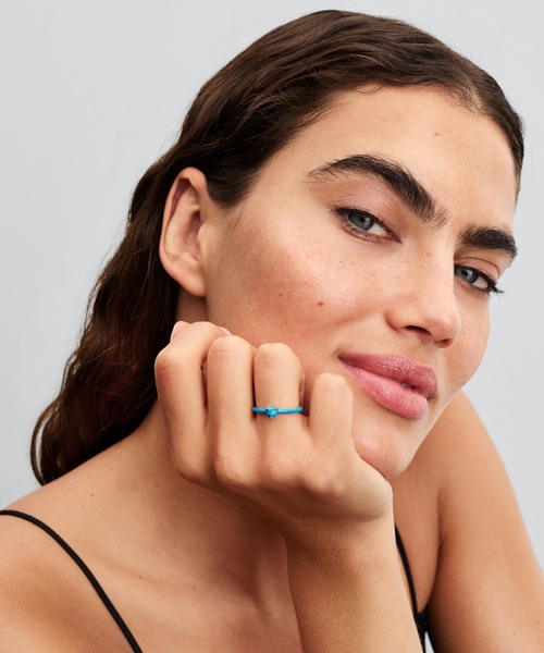 Elevated Red Heart Ring