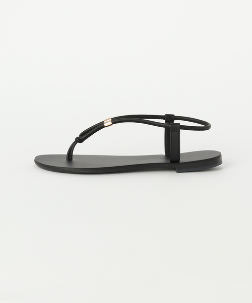 NICOLAS LAINAS(ニコラスライナス)の「NICOLAS LAINAS/ニコラスライナス TUBEトング(サンダル・レディース・ブラック/ゴールド・22.5cm/23cm/23.5cm/24cm)」の12枚目の写真