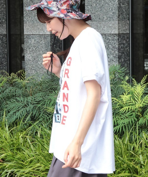 チチカカ（チチカカ）の「スアキ・グランデプリントプルオーバー（Tシャツ/カットソー・レディース・マスタード/ホワイト/ブラック・FREE）」の5枚目の写真
