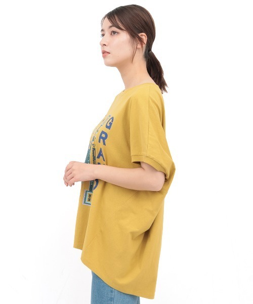 チチカカ（チチカカ）の「スアキ・グランデプリントプルオーバー（Tシャツ/カットソー・レディース・マスタード/ホワイト/ブラック・FREE）」の11枚目の写真
