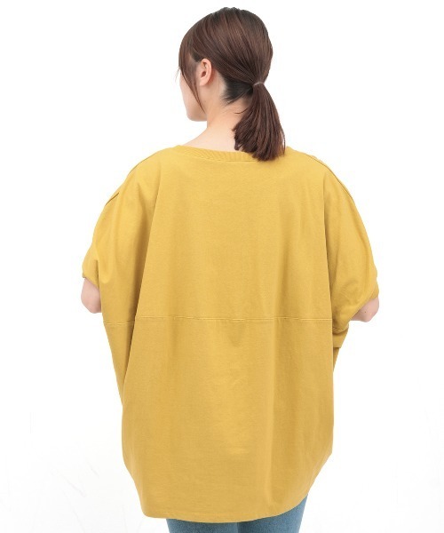 チチカカ（チチカカ）の「スアキ・グランデプリントプルオーバー（Tシャツ/カットソー・レディース・マスタード/ホワイト/ブラック・FREE）」の12枚目の写真