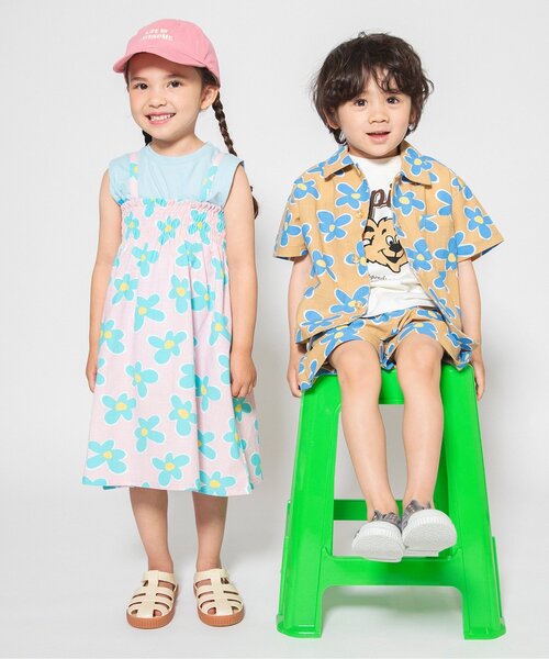 BREEZE（ブリーズ）の「【WEB限定/ジュニア対応】モチーフ半袖Tシャツ（Tシャツ/カットソー・キッズ・イエロー/ピンク/ネイビー/ミント/オフホワイト・130/120/140/110/100/90/80）」の16枚目の写真