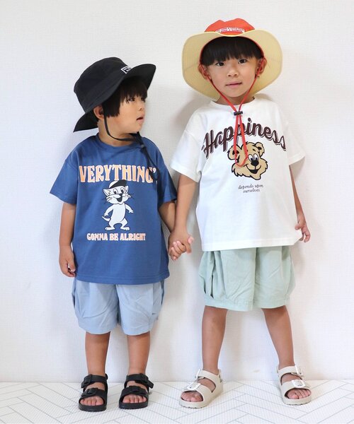 BREEZE（ブリーズ）の「【WEB限定/ジュニア対応】モチーフ半袖Tシャツ（Tシャツ/カットソー・キッズ・イエロー/ピンク/ネイビー/ミント/オフホワイト・130/120/140/110/100/90/80）」の19枚目の写真