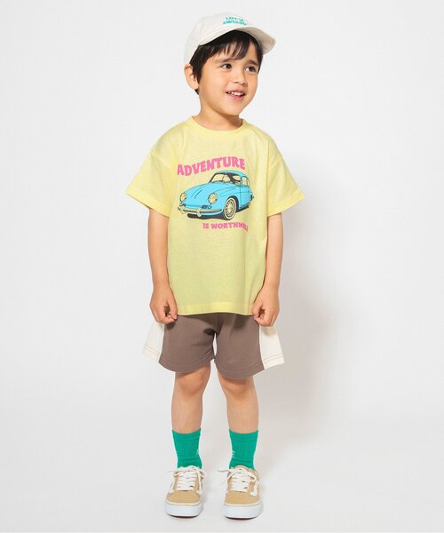 BREEZE（ブリーズ）の「【WEB限定/ジュニア対応】モチーフ半袖Tシャツ（Tシャツ/カットソー・キッズ・イエロー/ピンク/ネイビー/ミント/オフホワイト・130/120/140/110/100/90/80）」の22枚目の写真