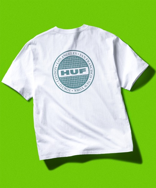 MANHOLE TEE（Tシャツ/カットソー）｜HUF（ハフ）のファッション